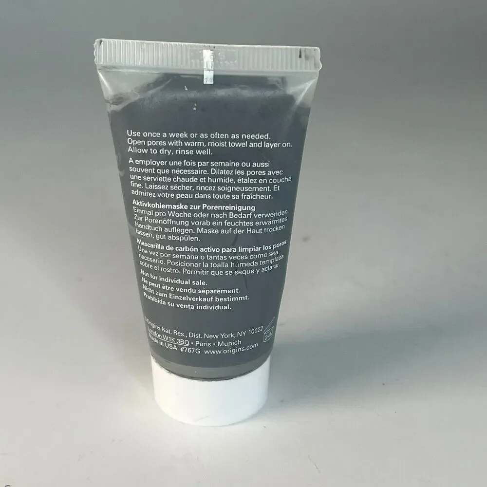Origins Clear Improvement Charcoal Mask Clear Pores Travel 1 fl oz 30ml New